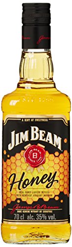 Jim Beam Honey - Bourbon Whiskey mit Honig-Likör, intensiver und süßer Geschmack, 32.5% Vol, 1 x 0,7l - 1