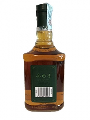 Jim Beam Rye Whiskey, würziger Geschmack mit kräftigem Roggenaroma, 40% Vol, 1 x 0,7l - 2