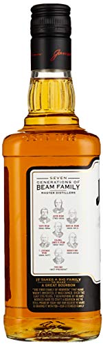 Jim Beam White Kentucky Straight Bourbon Whiskey, vollmundiger und milder Geschmack, 40% Vol, 1 x 0,7l - 3
