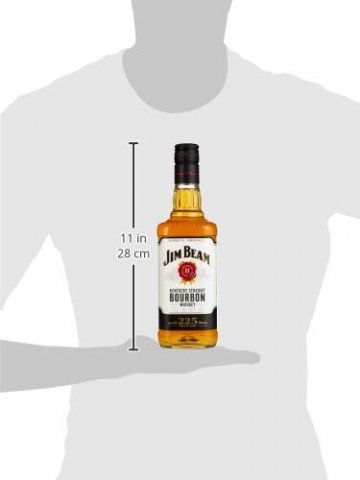 Jim Beam White Kentucky Straight Bourbon Whiskey, vollmundiger und milder Geschmack, 40% Vol, 1 x 0,7l - 4