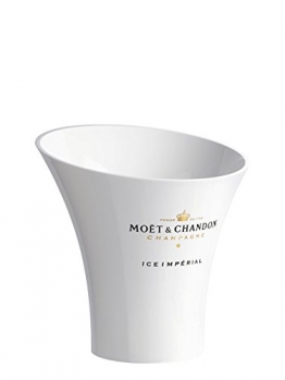 Moët & Chandon Ice Imperial Champagnerkühler Champagne Kühler (weiß) für 0.75l und 1.5l Magnum Champagner Flaschen - 1