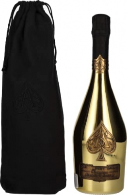 Armand de Brignac Champagne Brut Gold 12,5% Vol. 0,75l in Velvet Bag - 1