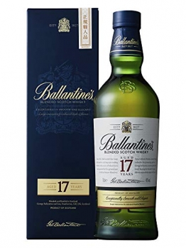 Ballantine`s 17 Jahre Blended Scotch Whisky 40% 0,7l Flasche - 1