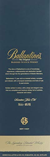 Ballantines 17 Years Bourbon Whiskey (1 x 0.7 l) - 5