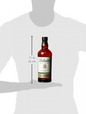 Ballantine's 21 Years Old Blended Scotch Whisky mit Geschenkverpackung (1 x 0.7 l) - 7