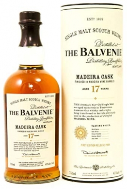 Balvenie 17 Jahre alt - Madeira Cask Erstausgabe 2009 Whisky - 1