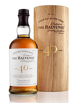 Balvenie The 40 Years Old Single Malt Scotch Whisky 48,5% Volume 0,7l in Holzkiste - 1