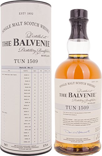 Balvenie The TUN 1509 mit Geschenkverpackung Whisky (1 x 0.7 l) - 