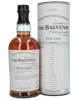 Balvenie The TUN 1509 Single Malt Scotch Whisky Batch No. 7 52,4% Volume 0,7l in Geschenkbox - 1