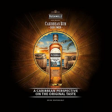 Bushmills Caribbean Rum Cask Finish Blended Malt Irish Whiskey, 0,7l, 40% - 2