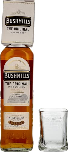 Bushmills Triple Distilled Original Irish Whiskey 40% Vol. 1l mit Glas - 1