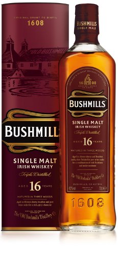 Bushmills Whiskey 16 Jahre 0,7 Liter - 