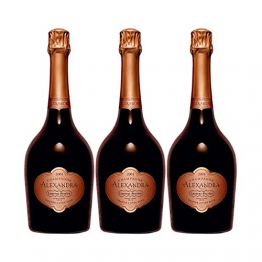 Champagne Alexandra Brut Rosé 2004 - Champagne Laurent-Perrier - Rebsorte Chardonnay, Pinot Noir - 3x75cl - 94/100 Decanter - 1