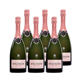 Champagne Brut Rosé - Bollinger - Rebsorte Chardonnay, Pinot Meunier, Pinot Noir - 6x75cl - 1