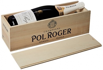 Champagne Pol Roger White Foil Brut, Jeroboam, 1er Pack (1 x 3 l) - 3