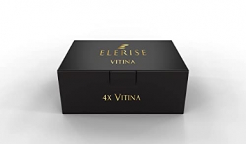 Elerise Vitina Sektgläser Set - 4 Champagnergläser 230 ml aus Kristalglas | Hochwertige Sektkelche von hoher Qualität - 7