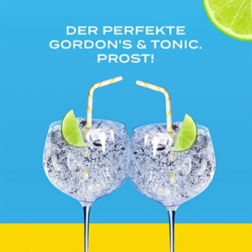 Gordon's London Dry Gin | Destillierter Bestseller | mit Zitrusfrische | Ausgezeichnet & aromatisiert | handgefertigt auf englischem Boden | 37,5% vol | 1000 ml Einzelflasche | - 4