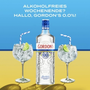 Gordon's London Dry Gin + Gordon's 0.0% Alkoholfrei Gin - 2