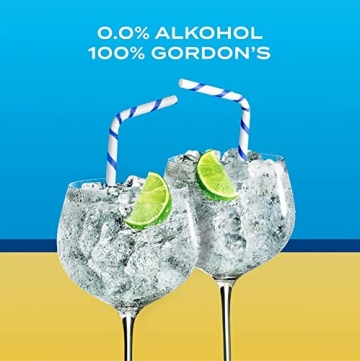 Gordon's London Dry Gin + Gordon's 0.0% Alkoholfrei Gin - 4