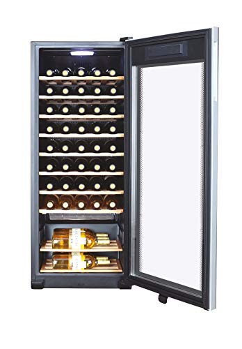 Haier WS50GA Weinkühlschrank / 127 cm Höhe/LED Display zur Temperatureinstellung, Temperaturalarm, Schwarz - 5