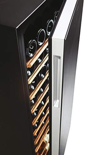 Haier WS50GA Weinkühlschrank / 127 cm Höhe/LED Display zur Temperatureinstellung, Temperaturalarm, Schwarz - 6