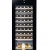 Haier WS50GA Weinkühlschrank / 127 cm Höhe/LED Display zur Temperatureinstellung, Temperaturalarm, Schwarz - 1