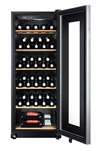 Haier WS59GAE Weinkühlschrank für 59 Flaschen/Freistehend/UV undurchlässige Glasscheibe/Türschloss - 2
