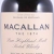 Macallan The 1874 Replica Pure Highland Single Malt Scotch Whisky 1st Edition 45,0% Vol. - seltene alte Abfüllung aus der limitierten Replica Serie von Macallan für Remy Deutschland - 3