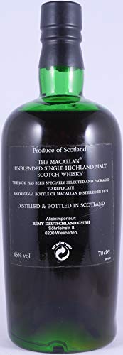 Macallan The 1874 Replica Pure Highland Single Malt Scotch Whisky 1st Edition 45,0% Vol. - seltene alte Abfüllung aus der limitierten Replica Serie von Macallan für Remy Deutschland - 4