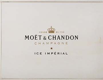 Moet & Chandon Ice Imperial Champagner in Holzkiste mit 4 Acryl-Gläsern (2 x 0.75 l) - 4