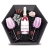 Moët & Chandon Ice Impérial Rosé Champagne Geschenkset 12% 0,75l mit 2x Moët Ice Champagner Gläser Pink & künstlerischer Deko - 2