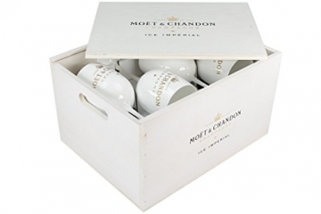 Moet & Chandon Moet Ice Champagner in Holzkiste mit 4 Gläsern (1 x 0.75 l) - 4