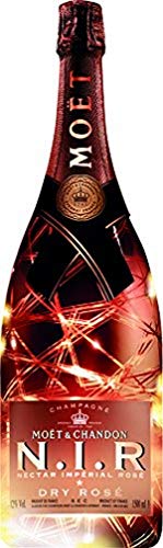 Moet & Chandon N.I.R. Nectar Imperial Dry Rosé Luminous Edition Roséchampagner (1 x 1.5 l) - 1