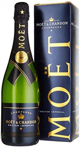 Moët & Chandon Nectar Impérial Champagne in Geschenkverpackung (1 x 0.75 l) - 1