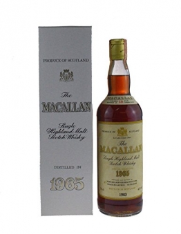 Rarität: The Macallan Whisky Jahrgang 1965 SPECIAL SELECTION abgef. 1983, 0,7l - 1