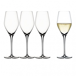 Spiegelau & Nachtmann, 4-teiliges Champagnerglas-Set, Kristallglas, 270 ml, Authentis, 4400185 - 1