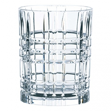 Spiegelau & Nachtmann, 4-teiliges Whiskygläser-Set, 345 ml, Square,101050 - 1
