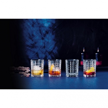 Spiegelau & Nachtmann, 4-teiliges Whiskygläser-Set, 345 ml, Square,101050 - 4
