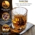 SZMMG Whiskygläser Set von 6 mit 11er Unzen Premium bleifreiem Kristall-Whiskyglas, altmodisches Glas im Rock-Stil zum Trinken von Scotch, Bourbon, Cognac, Irish Whiskey und altmodischen Cocktails - 3