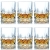SZMMG Whiskygläser Set von 6 mit 11er Unzen Premium bleifreiem Kristall-Whiskyglas, altmodisches Glas im Rock-Stil zum Trinken von Scotch, Bourbon, Cognac, Irish Whiskey und altmodischen Cocktails - 1