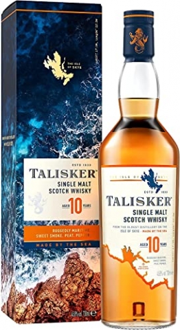 Talisker 10 Years Old Single Malt Whisky 45,8% Vol. 0,7 l + GB - 1