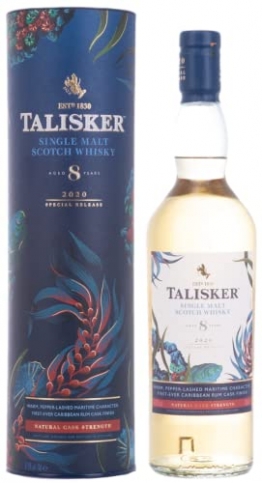 Talisker 8 Years Old Single Malt Scotch Whisky Special Release 57,9% Volume 0,7l in Geschenkbox Whisky - 1