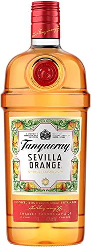 Tanqueray Flor de Sevilla | Destillierter Gin | mit Orangengeschmack | Ausgezeichnet & aromatisiert | 5-fach destilliert auf englischem Boden | 41.3% vol | 1000ml Einzelflasche | - 1