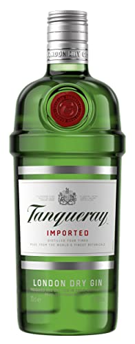 Tanqueray London Dry Gin | Ausgezeichneter, aromatischer Gin | 4-fach destilliert auf englischem Boden | 47,3% vol | 700ml Einzelflasche - 1
