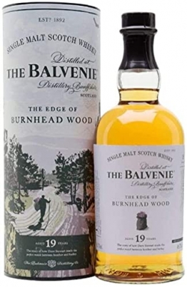 The Balvenie 19 Years Old The Edge of Burnhead Wood Whisky (1 x 0.7 l) Scotland Single Malt Scotch Whisky - 1