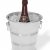 Viscio Trading 171429 Eiskübel für Champagner, aus Edelstahl, 22 cm - 
