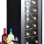 Weinkühlschrank 33 Liter 12 Flasche Weinkühler Weinklimakühlschrank Mini Kühlschrank Minibar mit Glastür LED Beleuchtung - 1