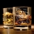 Whiskey Glas mit Gravur (Name & Datum) I originelle Geschenkidee mit rockigem Totenkopf Design - ausgefallene Geschenke I Personalisiertes Whiskyglas als Geschenk für Männer & Motorradfahrer - 1