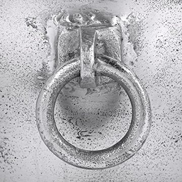 WOMO-DESIGN Champagnerkühler Provence Unikat Sektkühler Weinkühler Aluminium Silber Ø26x21cm Flaschenkühler Kühler für Sekt, Wein und Champagner, Getränkekühler Sektschale Champagnerschale Edler Glanz - 4