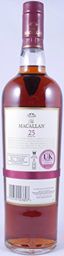 Macallan 25 Years Sherry Oak Highland Single Malt Scotch Whisky 43,0% - eine der wenigen Abfüllungen eines legendären Scotch - 4